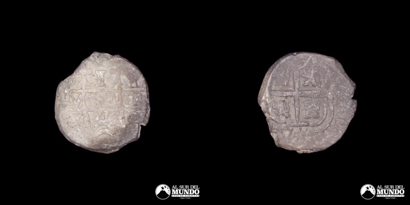 Bolivia, Potosi. Felipe V (1700-1724). 1 Real 1714 Y. (Diego de Ybarbouru) Macuq...