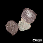 Bolivia, Potosi. Lote de tres monedas de plata a catalogar: 1 Real (macuquinas).