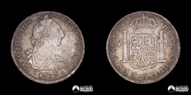 Bolivia, Potosi. 8 Reales. 1787 (Carlos III). PR.