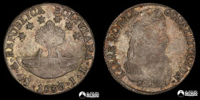 Bolivia, Potosi. 4 Soles. 1830. JL. PCGS AU58.