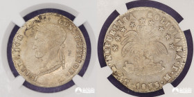 Bolivia, Potosi. 4 Soles. 1855. MJ. NGC MS62.