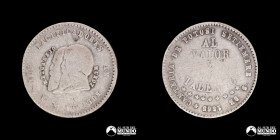 Bolivia, Potosi. ½ Melgarejo. 1865.