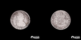Chile, Santiago. 1 Real 1809 (Fernando VII). FJ.