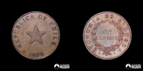 Chile. 1 Centavo. 1835.