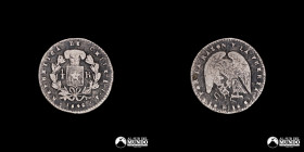Chile, Santiago. ½ Real "Rompecadenas". 1846/5. IJ.