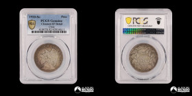 Chile, Santiago. 1 Peso "Condor". 1921. PCGS AU50.