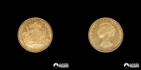 Chile, Santiago. 20 Pesos "Libertad". 1926. Oro.