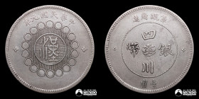 China, Provincia de Sichuan. 1 Yuan 1912-1913.