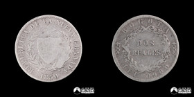 Colombia, Bogota. 2 Reales. 1850.
