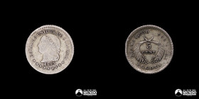 Colombia, Bogota. 5 Centavos. 1883.