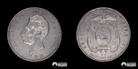 Ecuador. 1 Sucre. 1888.