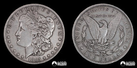 Estados Unidos, Nueva Orleans. 1 Dolar "Morgan". 1885.