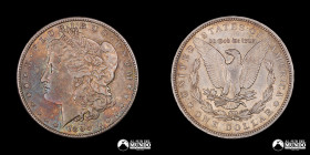 Estados Unidos, Filadelfia. 1 Dolar "Morgan". 1890.