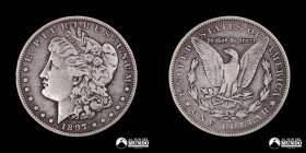 Estados Unidos, San Francisco. 1 Dolar "Morgan". 1897.