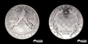 Estados Unidos, Denver. 1 Dolar. 1988. Conmemorativa: Juegos Olimpicos de Seul.
