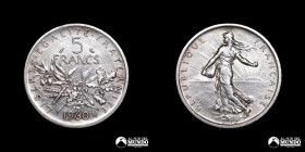 Francia. 5 Francos 1960.