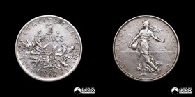 Francia. 5 Francos 1962.