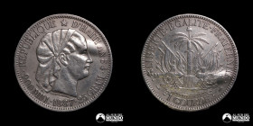 Haiti. 1 Gourde 1887.
