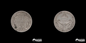 Honduras. ⅛ Real. 1869.