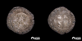 Mexico, Ciudad de Mexico. 1 Real. 1542-1555 (Carlos y Juana). L.