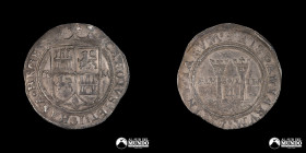 Mexico, Ciudad de Mexico. 4 Reales. 1541-48 (Carlos I y Juana). G. PCGS AU58.