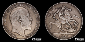Reino Unido, Londres. 1 Corona. 1902 (Eduardo VII).