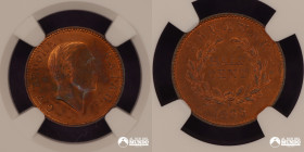 Sarawak (Reino Unido). ½ Centavo. 1933. NGC MS64RB.