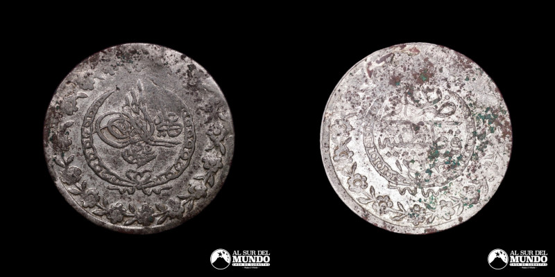 Turquia (Imperio Otomano), Constantinopla. 1 Kuruş. 1832-1833. Reinado del sulta...