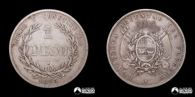 Uruguay. 1 Peso. 1893.