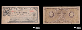 Chile, Banco Central. 50 Pesos. 1927.
