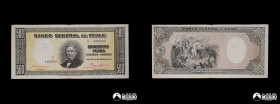 Chile, Banco Central. 500 Pesos. 1935.