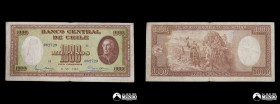 Chile, Banco Central. 1.000 Pesos 1942.