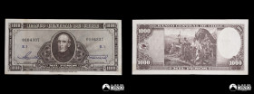 Chile, Banco Central. 1.000 Pesos 1947-1959.
