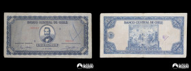 Chile, Banco Central. 5.000 Pesos 1940.