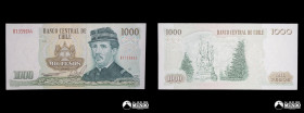 Chile, Banco Central. 1.000 Pesos. 1980.