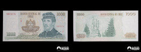 Chile, Banco Central. 1.000 Pesos 1985. REPOSICION.
