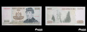 Chile, Banco Central. 1.000 Pesos. 1990. REPOSICION.