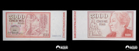 Chile, Banco Central. 5.000 Pesos. 1991. REPOSICION.