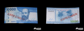 Chile, Banco Central. 10.000 Pesos. 2009. ESPECIMEN.