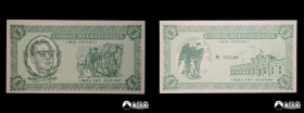 Chile, billete politico. 1.000 Pesos - 1 Condor de la Victoria. 1958. Propaganda electoral: Salvador Allende.