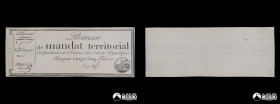 Francia, Revolucion. 25 Francos (mandato territorial). 1796.