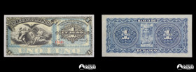 Mexico, Banco de Durango. 1 Peso. 1891-1901.