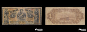 Peru, Republica. 1 Sol. 1879.