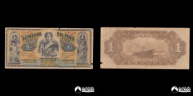 Peru, Republica. 1 Sol. 1879.