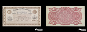 Chile, Banco de Concepcion. Vale de 100 Pesos. S/F.