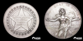 Argentina. Medalla: Argentina a sus huespedes chilenos. 1903.