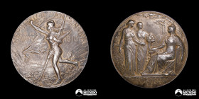 Argentina. Medalla: Centenario de la Independencia. 1910. Lefebvre. Plata.