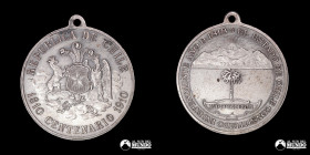 Chile. Medalla: Centenario de la Independencia. 1910.