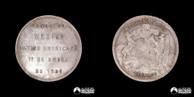 Chile. Medalla: Congreso Medico Latinoamericano. 1901.