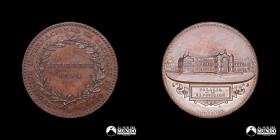 Chile. Medalla: Exposicion Internacional de Santiago. 1875.